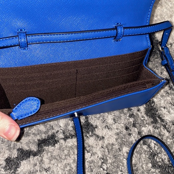 Chaps Blue Wallet Purse - Picture 4 of 5